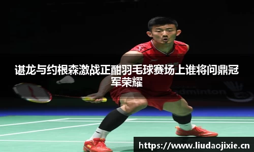 谌龙与约根森激战正酣羽毛球赛场上谁将问鼎冠军荣耀